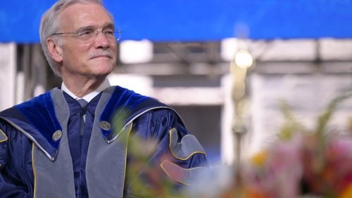 Interim Georgetown University President Robert M. Groves